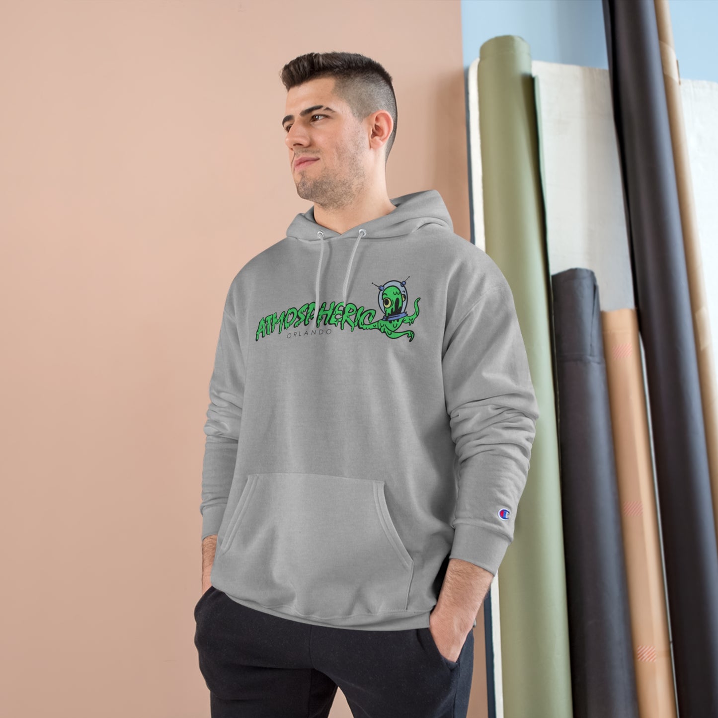 Atmospheric Orlando x Champion GooMonster Hoodie