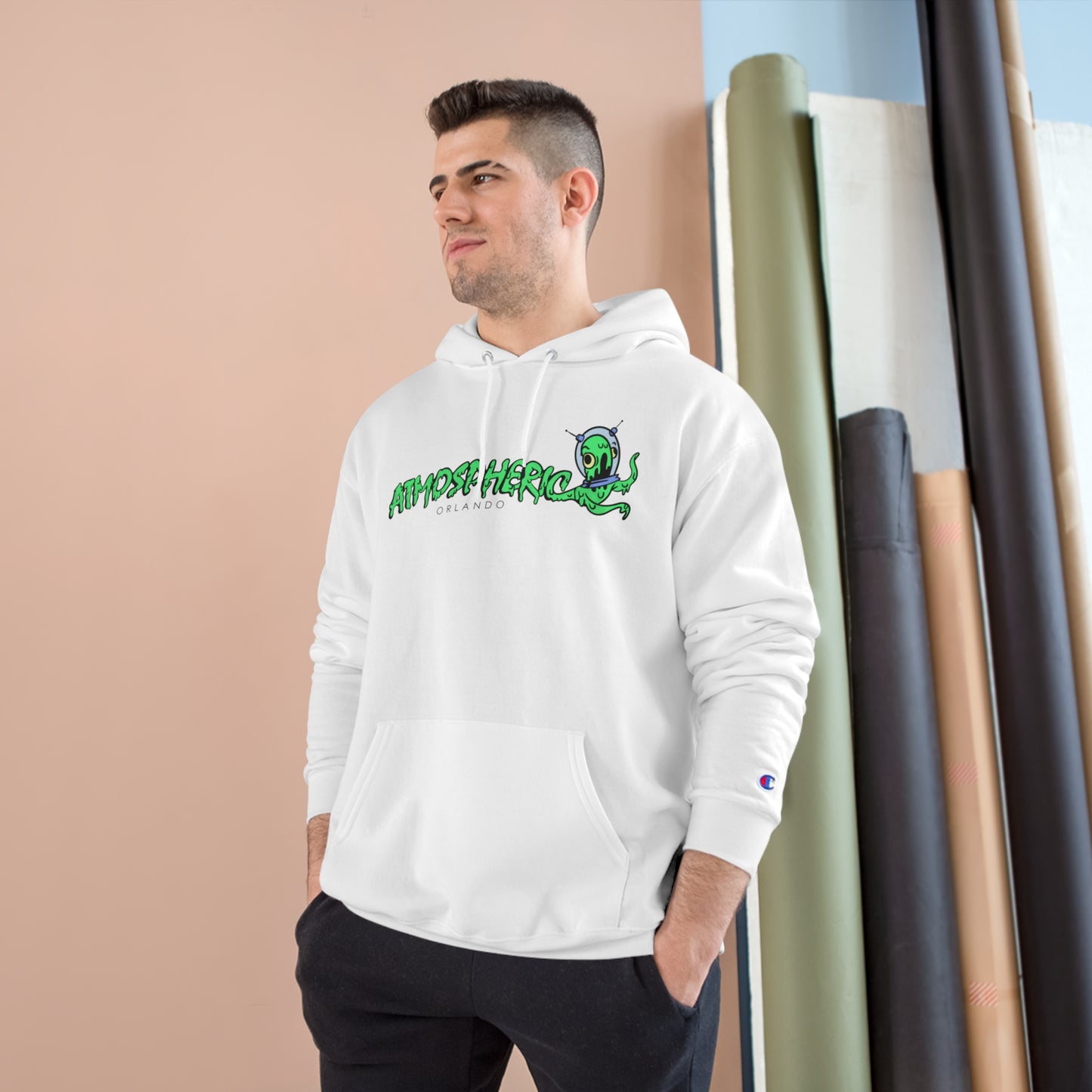 Atmospheric Orlando x Champion GooMonster Hoodie